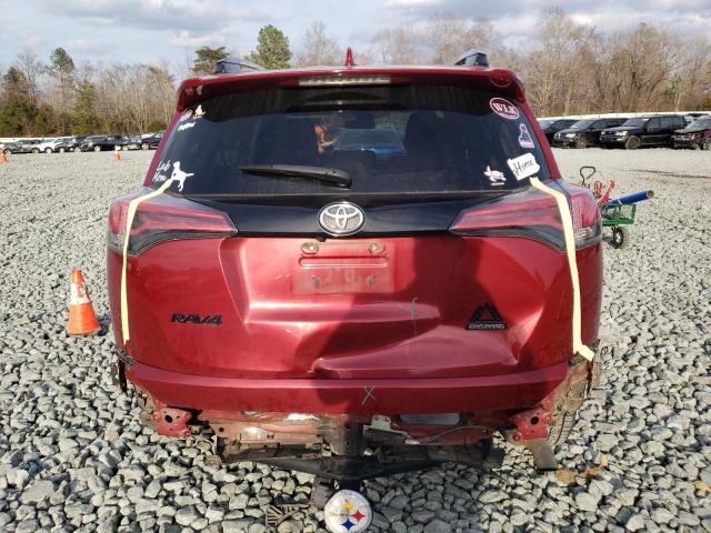 2T3RFREVXJW734897 - 2018 TOYOTA RAV4 ADVENTURE RED photo 6