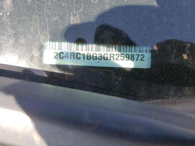 2C4RC1BG3GR259872 - 2016 CHRYSLER TOWN & COU TOURING 灰色 照片 13