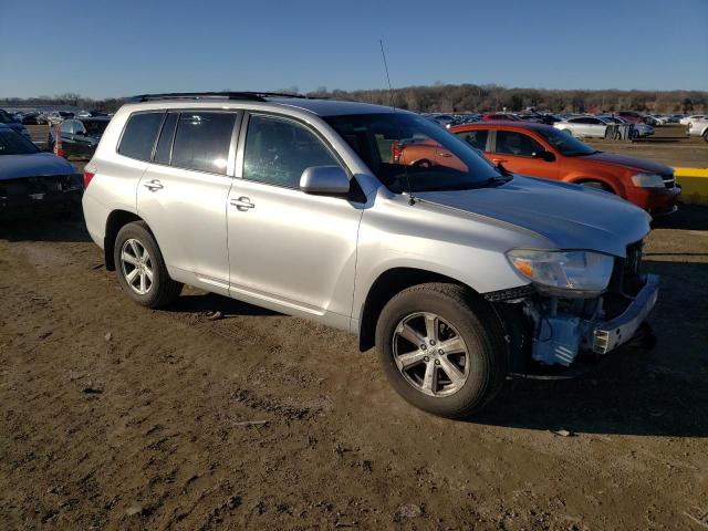 5TDBK3EH9AS006980 - 2010 TOYOTA HIGHLANDER SILVER photo 4