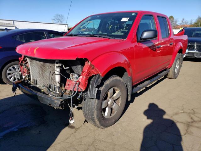 1N6AD0EV6BC411673 - 2011 NISSAN FRONTIER S RED photo 1