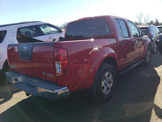 1N6AD0EV6BC411673 - 2011 NISSAN FRONTIER S RED photo 3