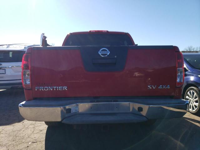 1N6AD0EV6BC411673 - 2011 NISSAN FRONTIER S RED photo 6