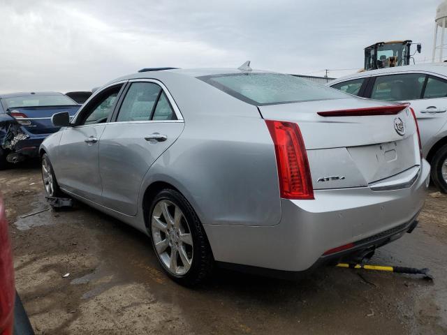 1G6AH5R31D0121765 - 2013 CADILLAC ATS LUXURY SILVER photo 2