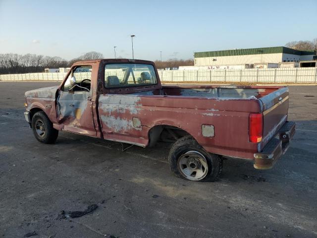 2FTDF1543NCB03983 - 1992 FORD F-150 MAROON photo 2