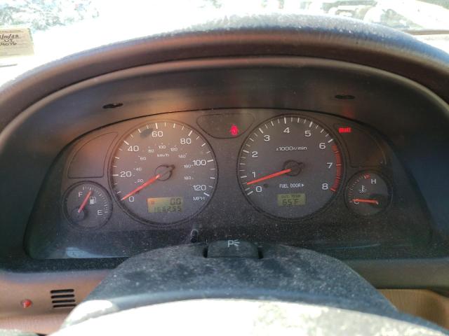 JF1SF65662H734076 - 2002 SUBARU FORESTER S RED photo 9