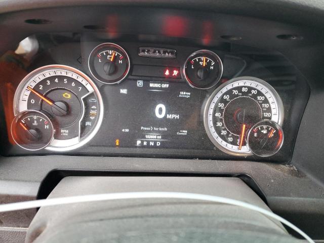 1C6RR7LT4KS613829 - 2019 RAM 1500 CLASS SLT ვერცხლისფერი ფოტო 9