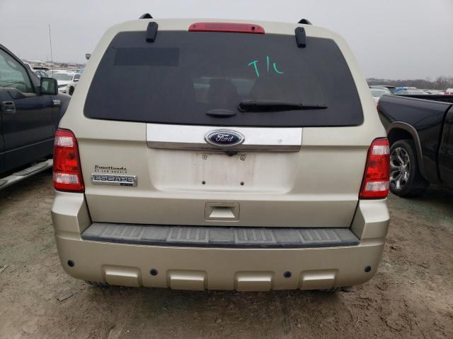 1FMCU0E71BKC22962 - 2011 FORD ESCAPE LIMITED BEIGE photo 6