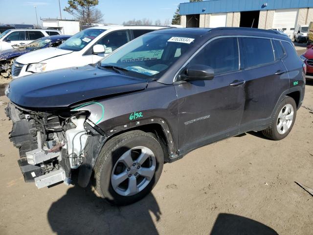 3C4NJCBB0KT693130 - 2019 JEEP COMPASS LATITUDE BLACK photo 1