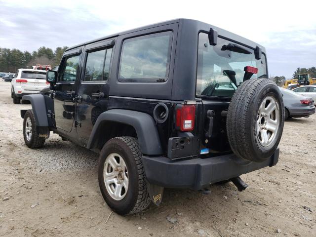 1C4BJWKGXCL261027 - 2012 JEEP WRANGLER U SPORT შავი ფოტო 3