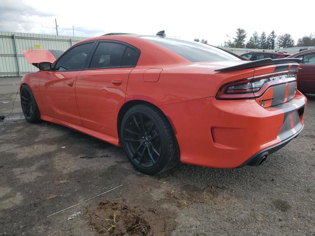 2C3CDXGJ7JH135583 - 2018 DODGE CHARGER R/T 392 ORANGE photo 2