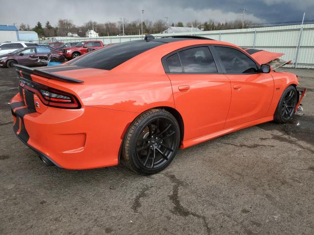 2C3CDXGJ7JH135583 - 2018 DODGE CHARGER R/T 392 ORANGE photo 3