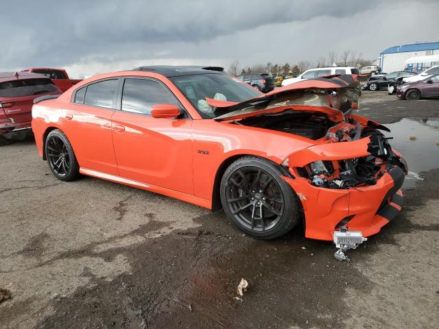 2C3CDXGJ7JH135583 - 2018 DODGE CHARGER R/T 392 ORANGE photo 4