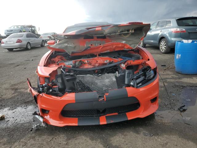 2C3CDXGJ7JH135583 - 2018 DODGE CHARGER R/T 392 ORANGE photo 5