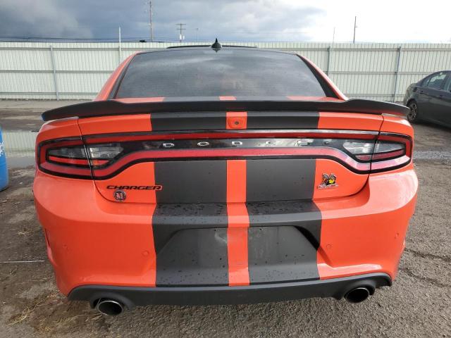 2C3CDXGJ7JH135583 - 2018 DODGE CHARGER R/T 392 ORANGE photo 6