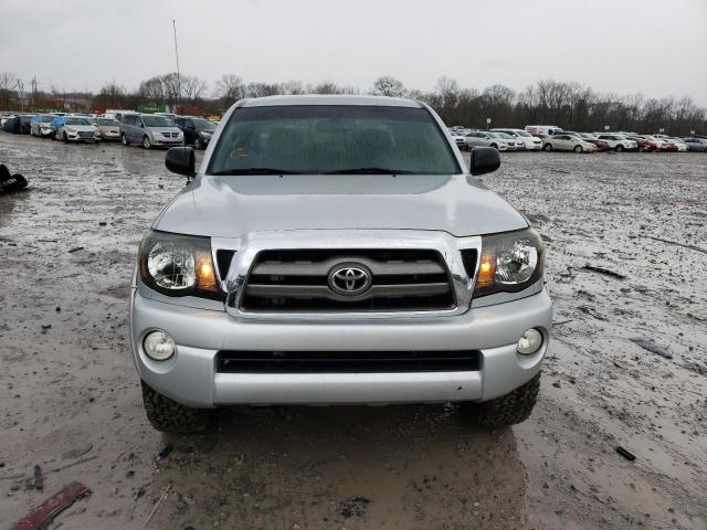 5TEJU4GN5AZ704309 - 2010 TOYOTA TACOMA DOUBLE CAB PRERUNNER SILVER photo 5