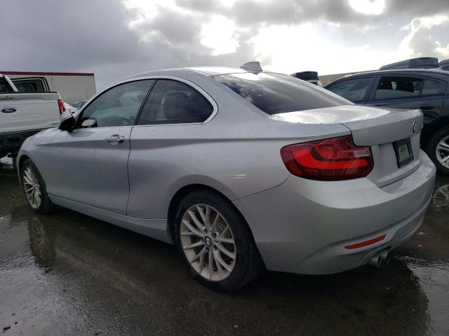 WBA1F5C57FV256927 - 2015 BMW 228 I SILVER photo 2