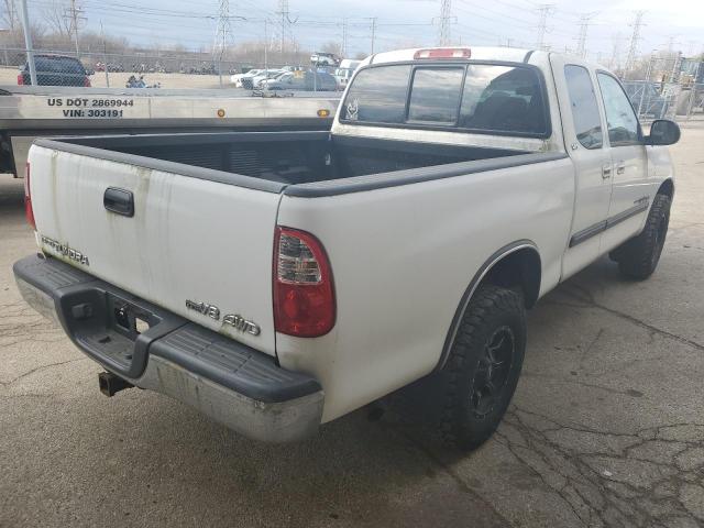 5TBBT44166S480750 - 2006 TOYOTA TUNDRA ACCESS CAB SR5 WHITE photo 3