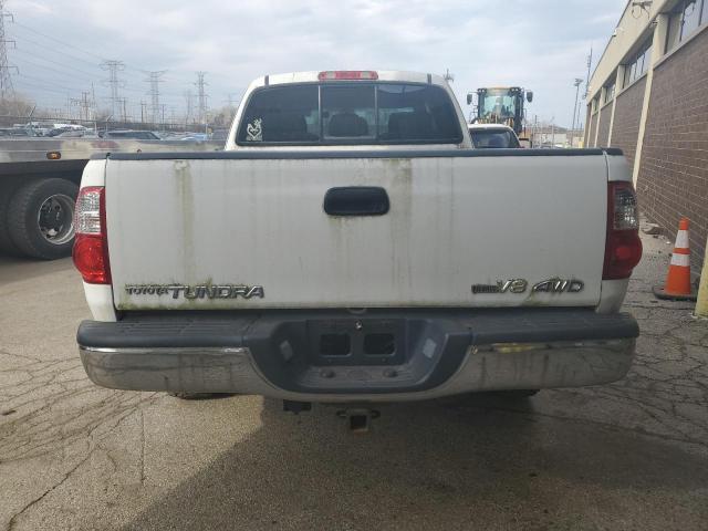 5TBBT44166S480750 - 2006 TOYOTA TUNDRA ACCESS CAB SR5 WHITE photo 6