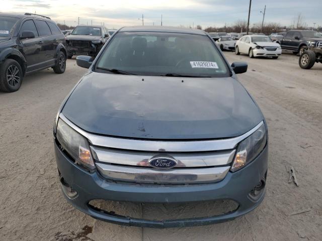 3FAHP0HA9CR392546 - 2012 FORD FUSION SE BLUE photo 5