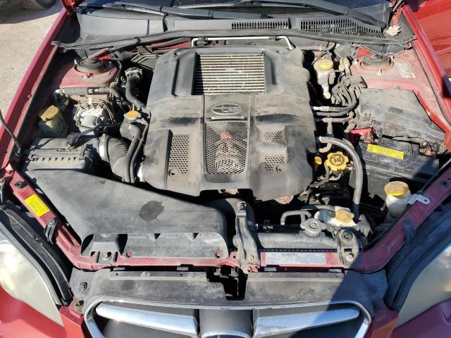 4S3BL676154210944 - 2005 SUBARU LEGACY GT LIMITED RED photo 11