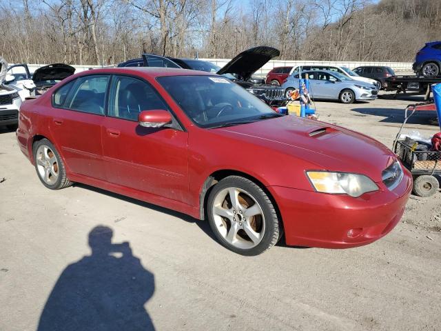 4S3BL676154210944 - 2005 SUBARU LEGACY GT LIMITED RED photo 4