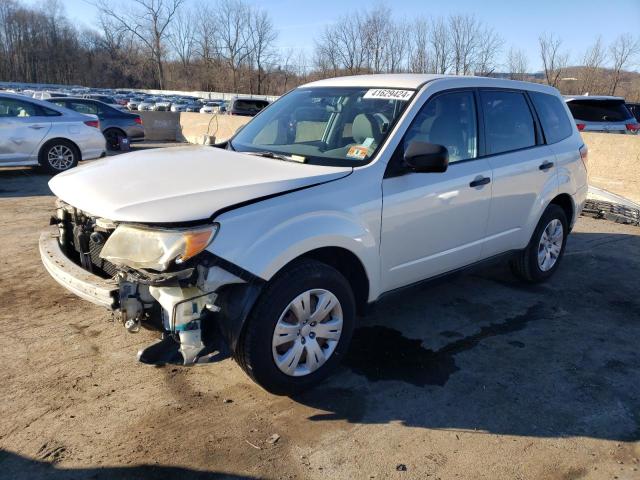 JF2SH61659H783257 - 2009 SUBARU FORESTER 2.5X WHITE photo 1