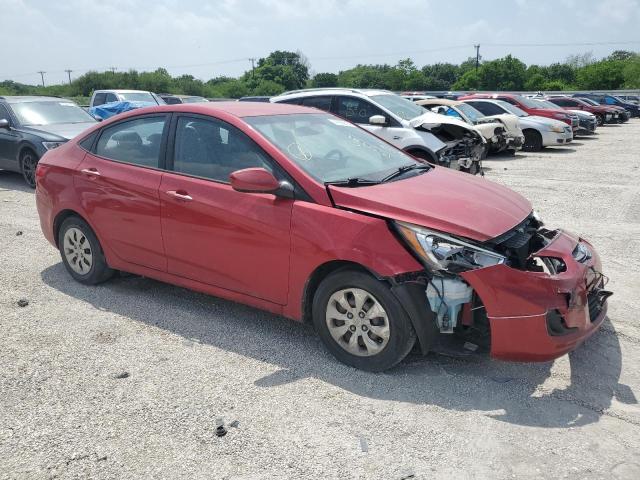 KMHCT4AE4GU032129 - 2016 HYUNDAI ACCENT SE RED photo 4