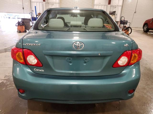 2T1BU4EE3AC502050 - 2010 TOYOTA CORROLLA BASE TEAL photo 6