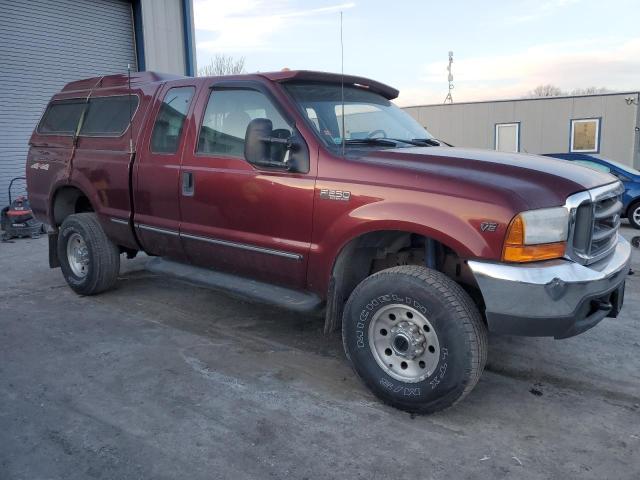 1FTNX21L1XED44214 - 1999 FORD F250 SUPER DUTY BURGUNDY photo 4