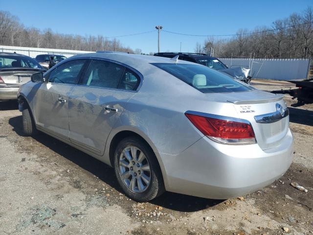 1G4GB5ER9CF212292 - 2012 BUICK LACROSSE CONVENIENCE SILVER photo 2