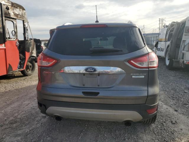 1FMCU0JX2EUD06612 - 2014 FORD ESCAPE TITANIUM GRAY photo 6