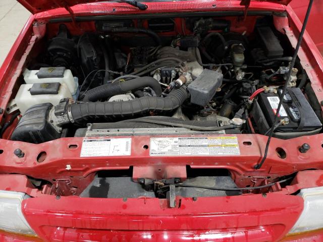 1FTYR10V0XPC07371 - 1999 FORD RANGER RED photo 11