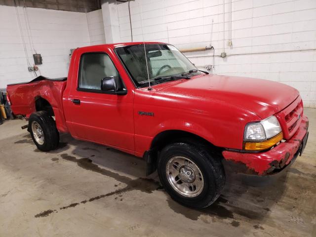 1FTYR10V0XPC07371 - 1999 FORD RANGER RED photo 4