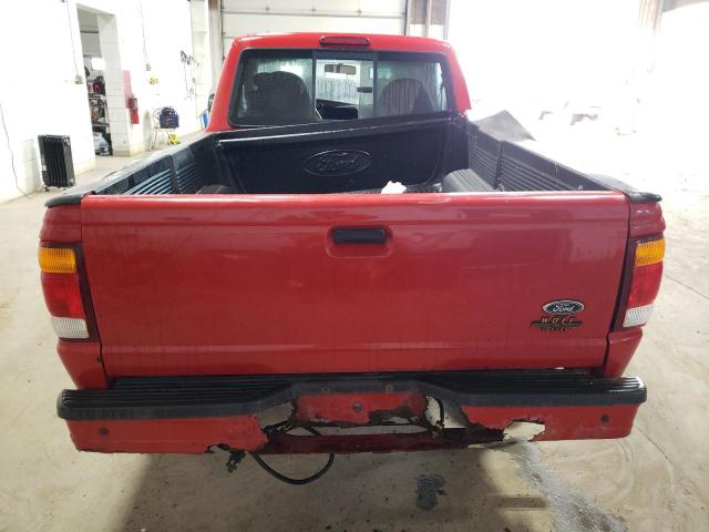 1FTYR10V0XPC07371 - 1999 FORD RANGER RED photo 6