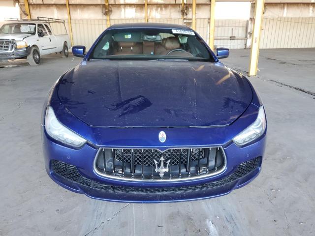 ZAM57RTA1F1134590 - 2015 MASERATI GHIBLI S 蓝色 照片 5