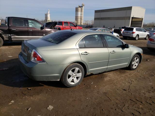 3FAHP07ZX8R185517 - 2008 FORD FUSION SE TEAL photo 3