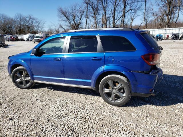 3C4PDDGG2FT651378 - 2015 DODGE JOURNEY CROSSROAD BLUE photo 2