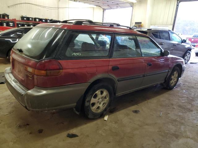 4S3BG6853W7652697 - 1998 SUBARU LEGACY 30TH ANNIVERSARY OUTBACK MAROON photo 3