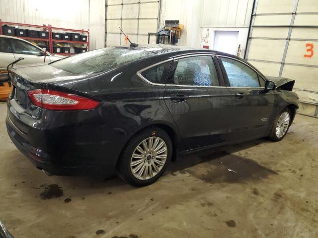 3FA6P0PU8FR169048 - 2015 FORD FUSION SE PHEV BLACK photo 3