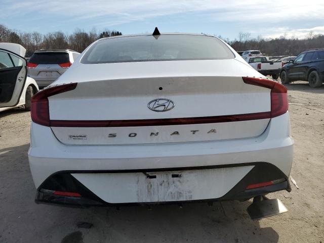 5NPEF4JA4MH099448 - 2021 HYUNDAI SONATA SEL WHITE photo 6