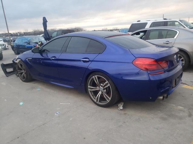 WBS6C9C50ED466792 - 2014 BMW M6 GRAN COUPE BLUE photo 2