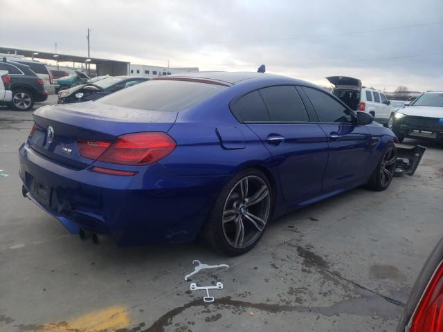 WBS6C9C50ED466792 - 2014 BMW M6 GRAN COUPE BLUE photo 3