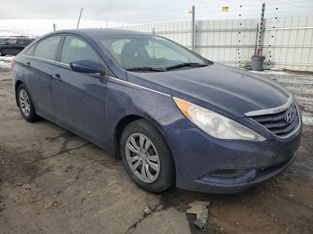 5NPEB4AC2CH417711 - 2012 HYUNDAI SONATA GLS BLUE photo 4