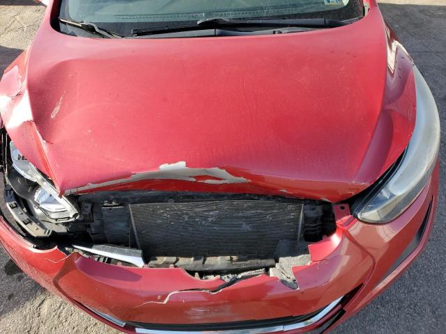 KMHDH4AE5GU543256 - 2016 HYUNDAI ELANTRA SE RED photo 11