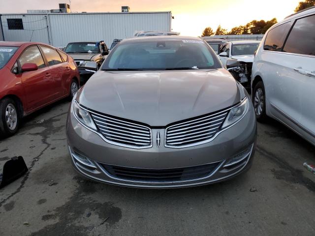 3LN6L2LU7FR605990 - 2015 LINCOLN MKZ HYBRID GRAY photo 5