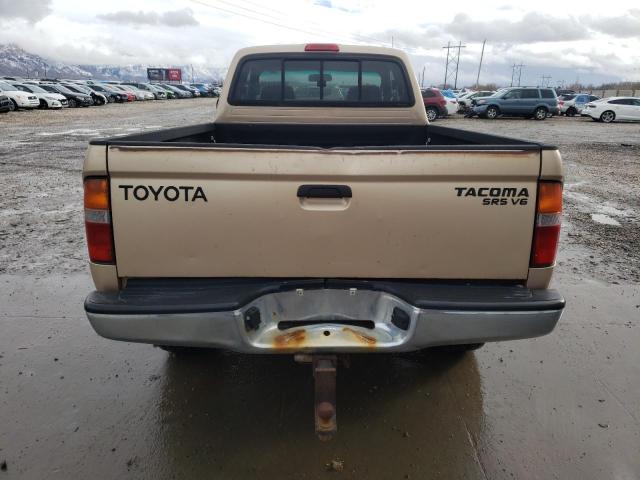 5TEWN72N5YZ693270 - 2000 TOYOTA TACOMA XTRACAB TAN photo 6