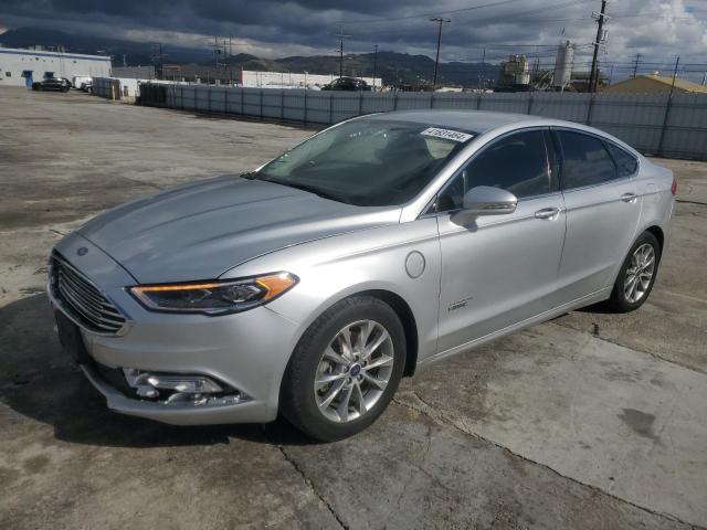 3FA6P0PU7HR306001 - 2017 FORD FUSION SE PHEV SILVER photo 1