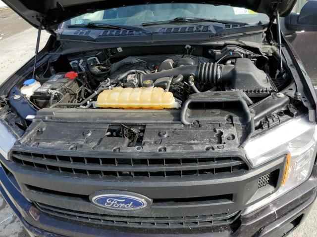 1FTEX1EB0KKD35882 - 2019 FORD F150 SUPER CAB BURGUNDY photo 11