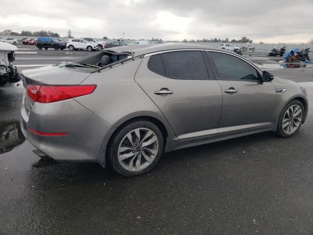 5XXGR4A62EG330257 - 2014 KIA OPTIMA SX CHARCOAL photo 3