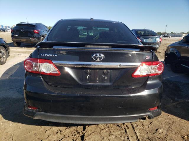 2T1BU4EE1BC670819 - 2011 TOYOTA COROLLA BASE BLACK photo 6